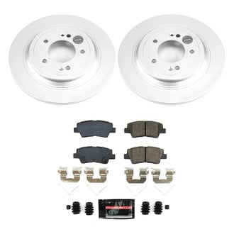 PowerStop® - Z23 Evolution Geomet® Plain Rear Brake Kit