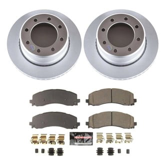 PowerStop® CPK8641-23 - Z23 Evolution Geomet® Plain Rear Brake Kit