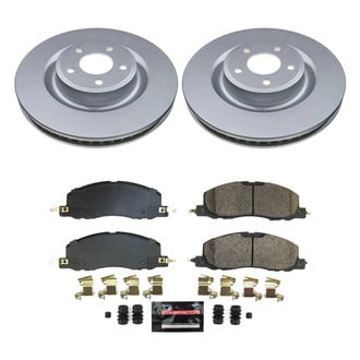 PowerStop® - Z23 Evolution Geomet® Plain Front Brake Kit