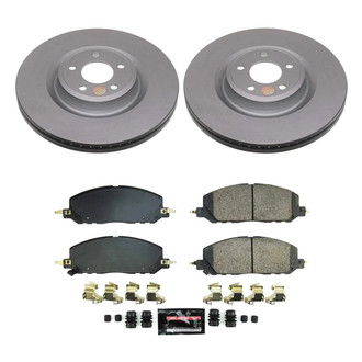 PowerStop® - Z23 Evolution Geomet® Plain Front Brake Kit