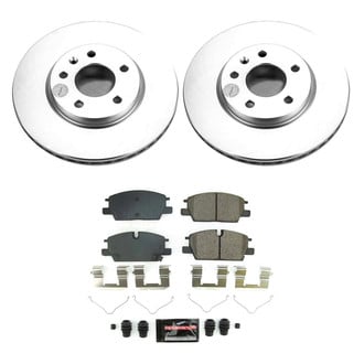 PowerStop® CPK8738-23 - Z23 Evolution Geomet® Plain Front Brake Kit
