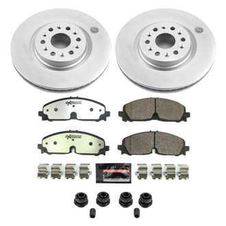 PowerStop® - Z36 Evolution Geomet® Plain Front Brake Kit