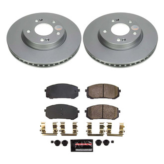 PowerStop® - Z23 Evolution Geomet® Plain Front Brake Kit