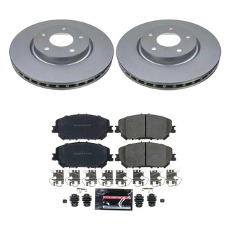 PowerStop® - Z23 Evolution Geomet® Plain Front Brake Kit