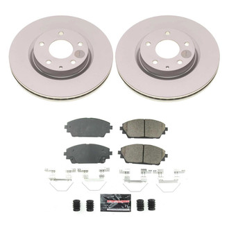 PowerStop® - Z23 Evolution Geomet® Plain Front Brake Kit