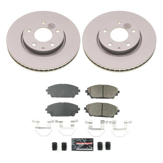 PowerStop® - Z23 Evolution Geomet® Plain Front Brake Kit