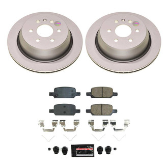 PowerStop® - Z23 Evolution Geomet® Plain Rear Brake Kit