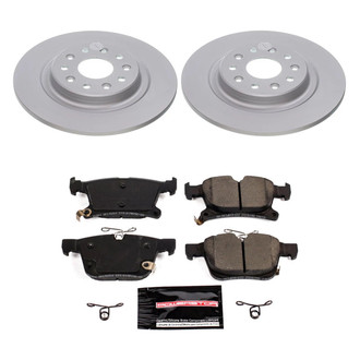 PowerStop® - Z23 Evolution Geomet® Plain Rear Brake Kit