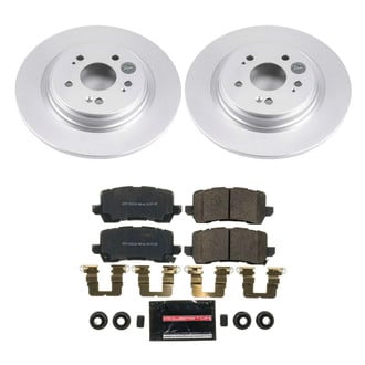PowerStop® - Z23 Evolution Geomet® Plain Rear Brake Kit