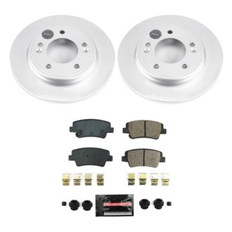 PowerStop® - Z23 Evolution Geomet® Plain Rear Brake Kit