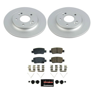 PowerStop® - Z23 Evolution Geomet® Plain Rear Brake Kit