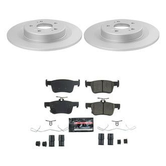 PowerStop® - Z23 Evolution Geomet® Plain Rear Brake Kit