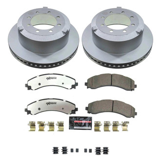PowerStop® - Z36 Evolution Geomet® Plain Rear Brake Kit