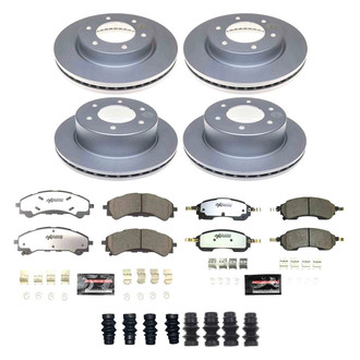 PowerStop® - Evolution Geomet Z36 Plain Brake Kit