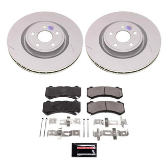 PowerStop® - Z23 Evolution Geomet® Plain Front Brake Kit