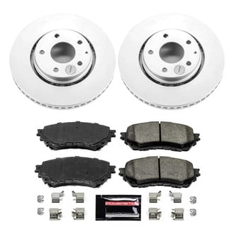 PowerStop® - Z23 Evolution Geomet® Plain Front Brake Kit