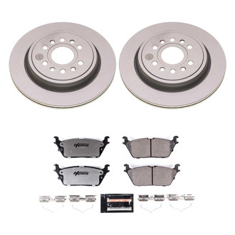 PowerStop® - Z36 Evolution Geomet® Plain Rear Brake Kit