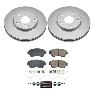 PowerStop® - Z23 Evolution Geomet® Plain Front Brake Kit