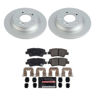 PowerStop® - Z23 Evolution Geomet® Plain Rear Brake Kit
