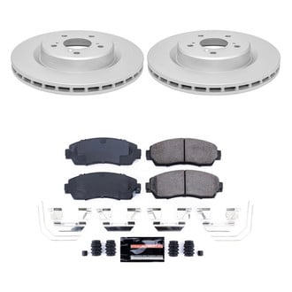 PowerStop® - Z23 Evolution Geomet® Plain Front Brake Kit