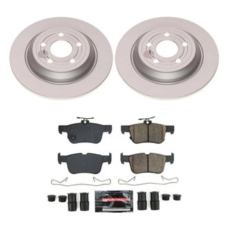PowerStop® - Z23 Evolution Geomet® Plain Rear Brake Kit