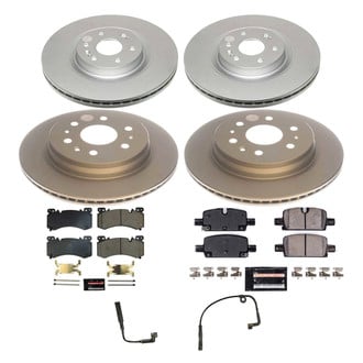 PowerStop® - Z23 Evolution Geomet® Plain Front and Rear Brake Kit