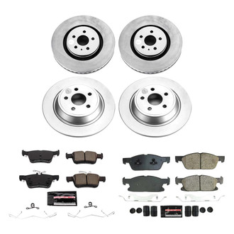 PowerStop® - Evolution Geomet Z23 Plain Brake Kit