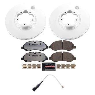 PowerStop® - Z36 Evolution Geomet® Plain Front Brake Kit