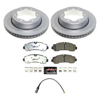PowerStop® - Z36 Evolution Geomet® Plain Rear Brake Kit