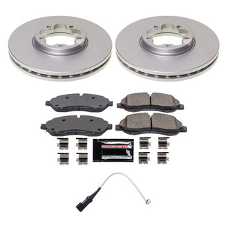 PowerStop® - Z23 Evolution Geomet® Plain Front Brake Kit