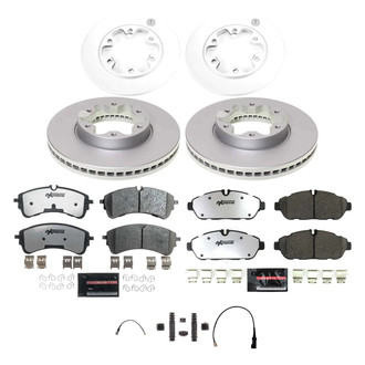 PowerStop® - Z36 Evolution Geomet® Plain Front and Rear Brake Kit