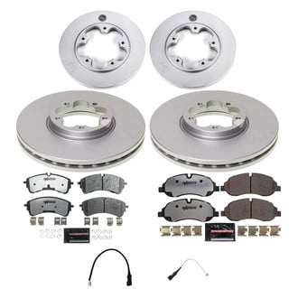 PowerStop® - Z36 Evolution Geomet® Plain Front and Rear Brake Kit