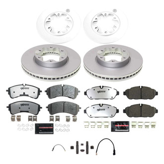 PowerStop® - Z36 Evolution Geomet® Plain Front and Rear Brake Kit