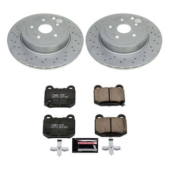 PowerStop® - Z23 Evolution Geomet® Plain Rear Brake Kit