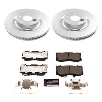 PowerStop® - Z23 Evolution Geomet® Plain Front Brake Kit