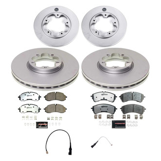 PowerStop® - Z36 Evolution Geomet® Plain Front and Rear Brake Kit