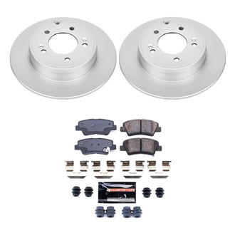 PowerStop® - Z23 Evolution Geomet® Plain Rear Brake Kit