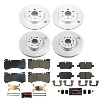 PowerStop® - Z23 Evolution Geomet® Plain Front and Rear Brake Kit