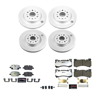 PowerStop® - Z36 Evolution Geomet® Plain Front and Rear Brake Kit