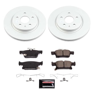 PowerStop® - Z23 Evolution Geomet® Plain Rear Brake Kit