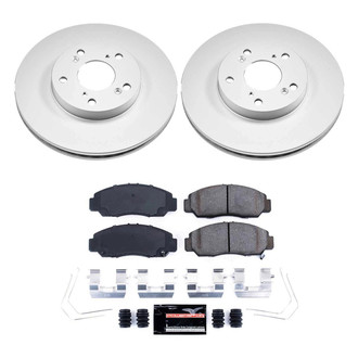 PowerStop® - Z23 Evolution Geomet® Plain Front Brake Kit