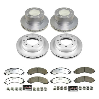 PowerStop® - Z36 Evolution Geomet® Plain Front and Rear Brake Kit