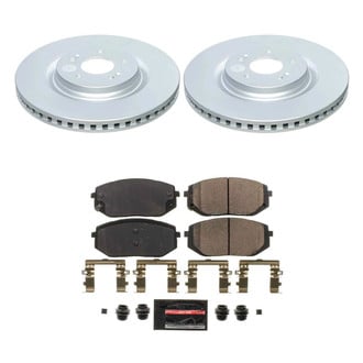 PowerStop® - Z23 Evolution Geomet® Plain Front Brake Kit