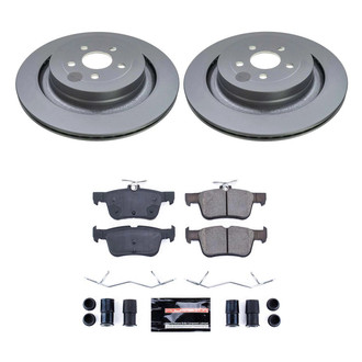 PowerStop® - Z23 Evolution Geomet® Plain Rear Brake Kit