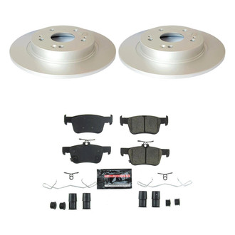 PowerStop® - Z23 Evolution Geomet® Plain Rear Brake Kit