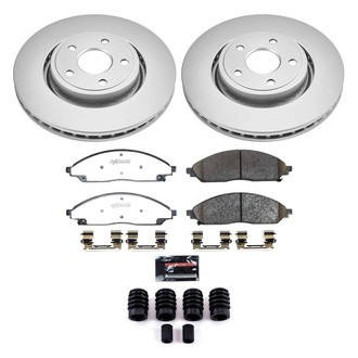 PowerStop® - Z36 Evolution Geomet® Plain Front Brake Kit