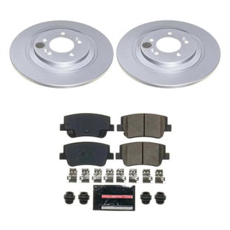 PowerStop® - Z23 Evolution Geomet® Plain Rear Brake Kit