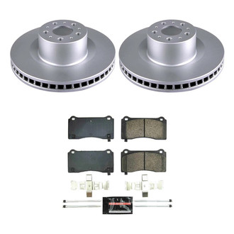 PowerStop® - Z23 Evolution Geomet® Plain Front Brake Kit