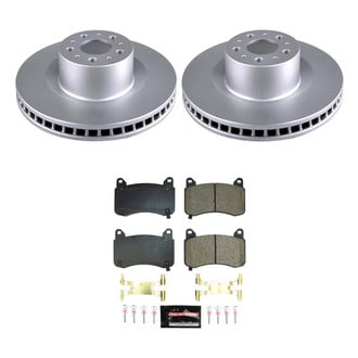 PowerStop® - Z23 Evolution Geomet® Plain Front Brake Kit