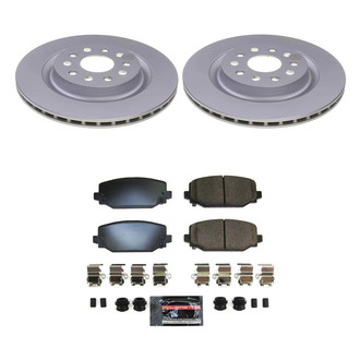 PowerStop® - Z23 Evolution Geomet® Plain Rear Brake Kit